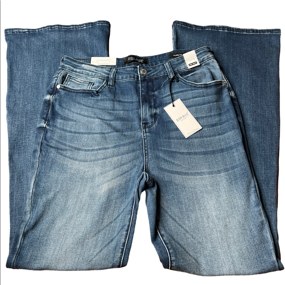 Judy Blue Jeans High Waisted Flair Fit Size 31